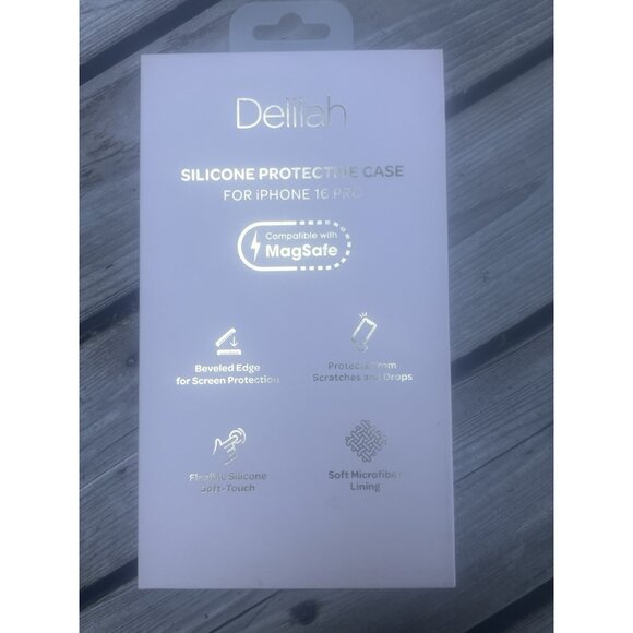 Silicone Case Compatible with MagSafe for iPhone 16 Pro Buttercream Open Box - Picture 4 of 4